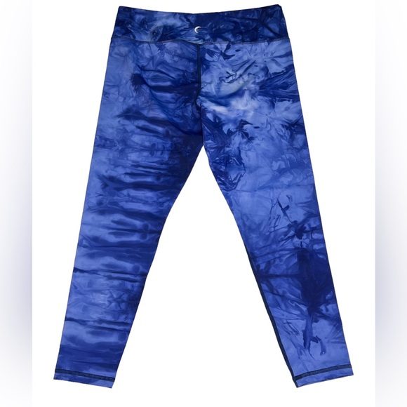 Zyia Active girl’s blue tie dye leggings in 12-14 - Picture 2 of 6